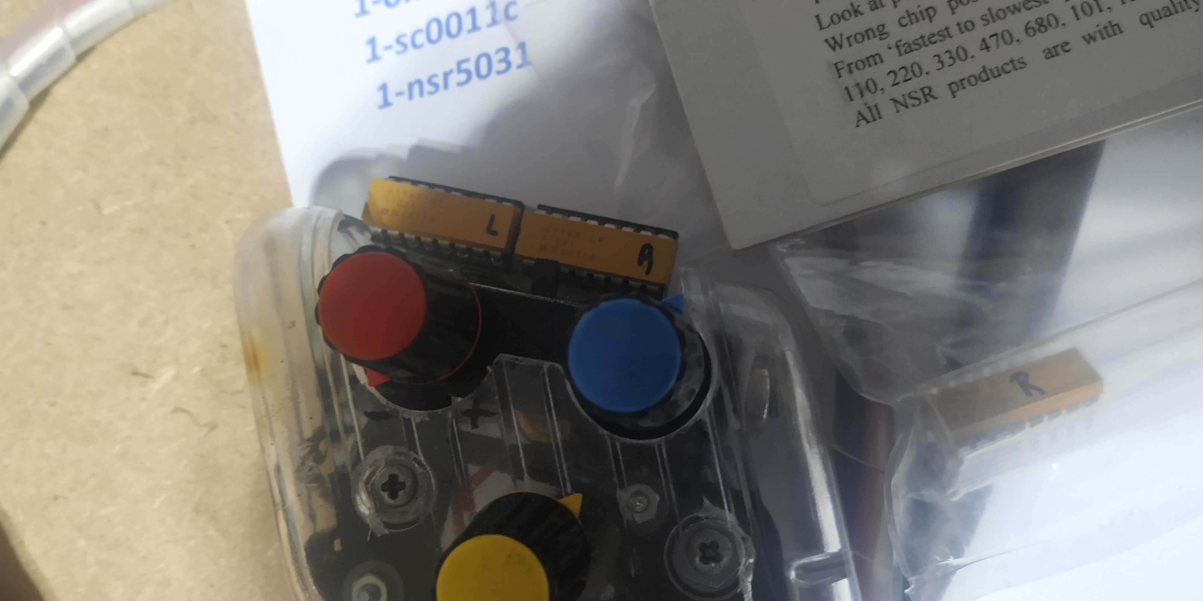 Punho controlador Slot NSR