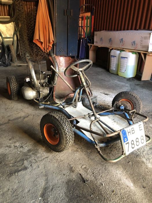 Картинг з новими колесами