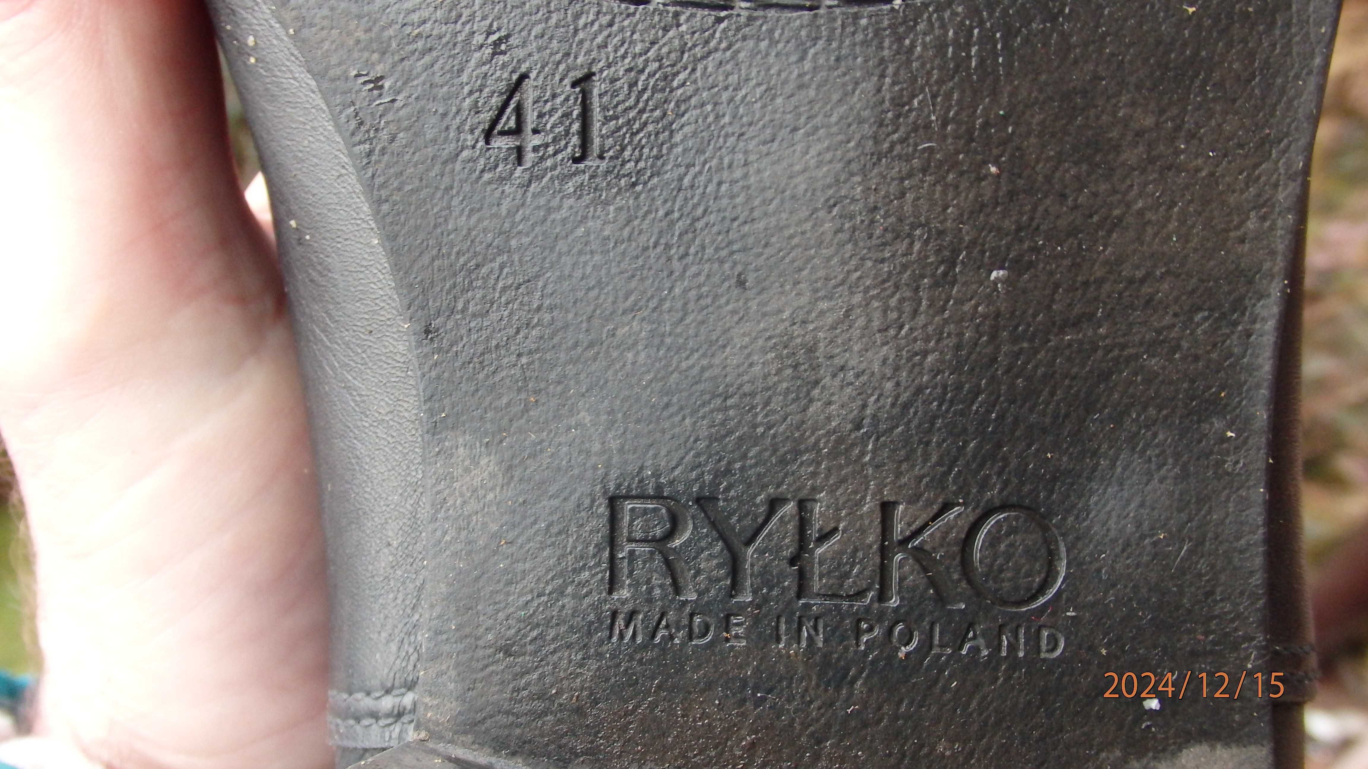 Buty męskie tzw. Kozaki firmy Ryłko rozmiar 41.