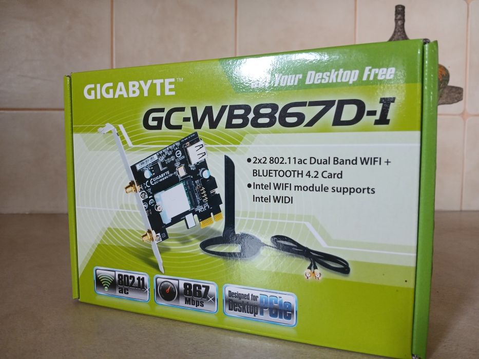 Karta Wi-Fi Gigabyte GC-WB867D-I