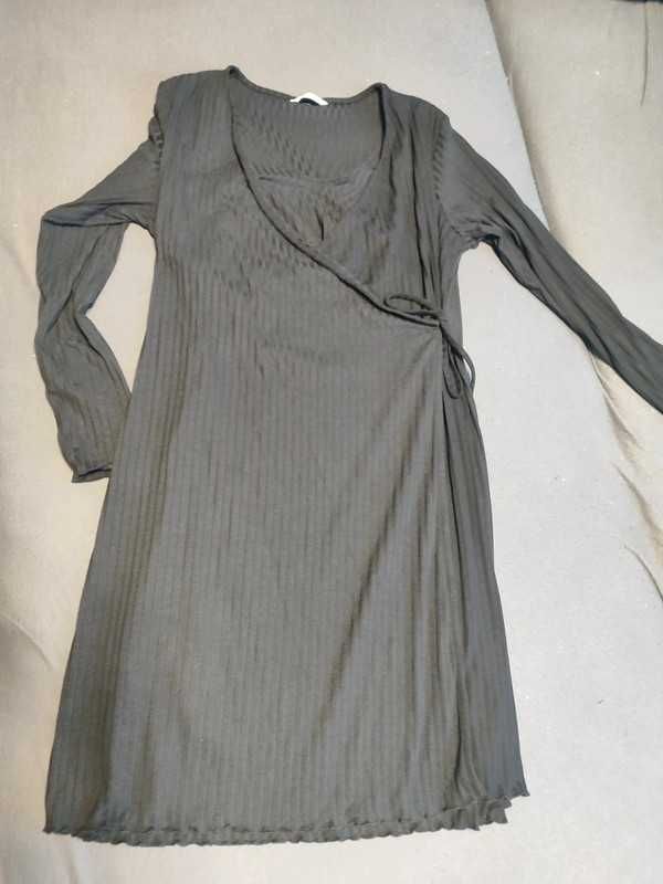 H&M mama ciążowa sukienka prążek m l xl