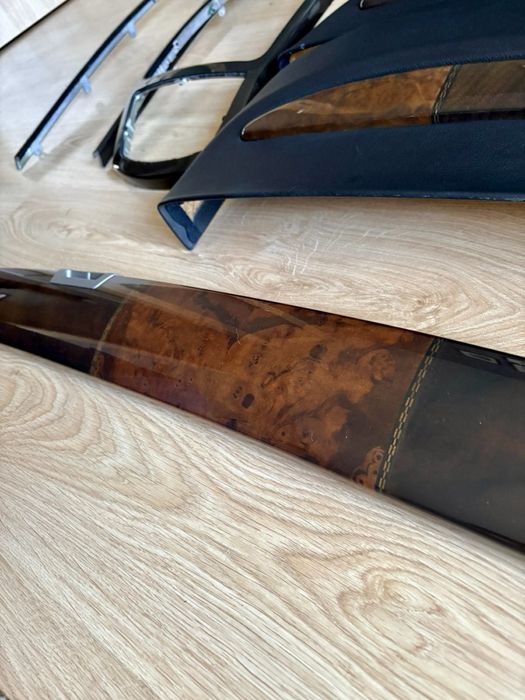 BMW 7 E65 E66 dekory listwy v12 intrasja drewno rarytas long