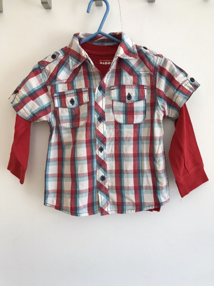 Camisa + camisola para menino Zippy 18-24 meses