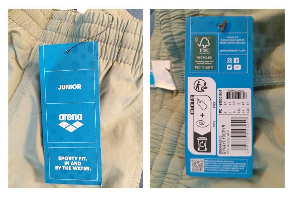 Arena Calção de praia menino Tam: 7-8 anos (208)