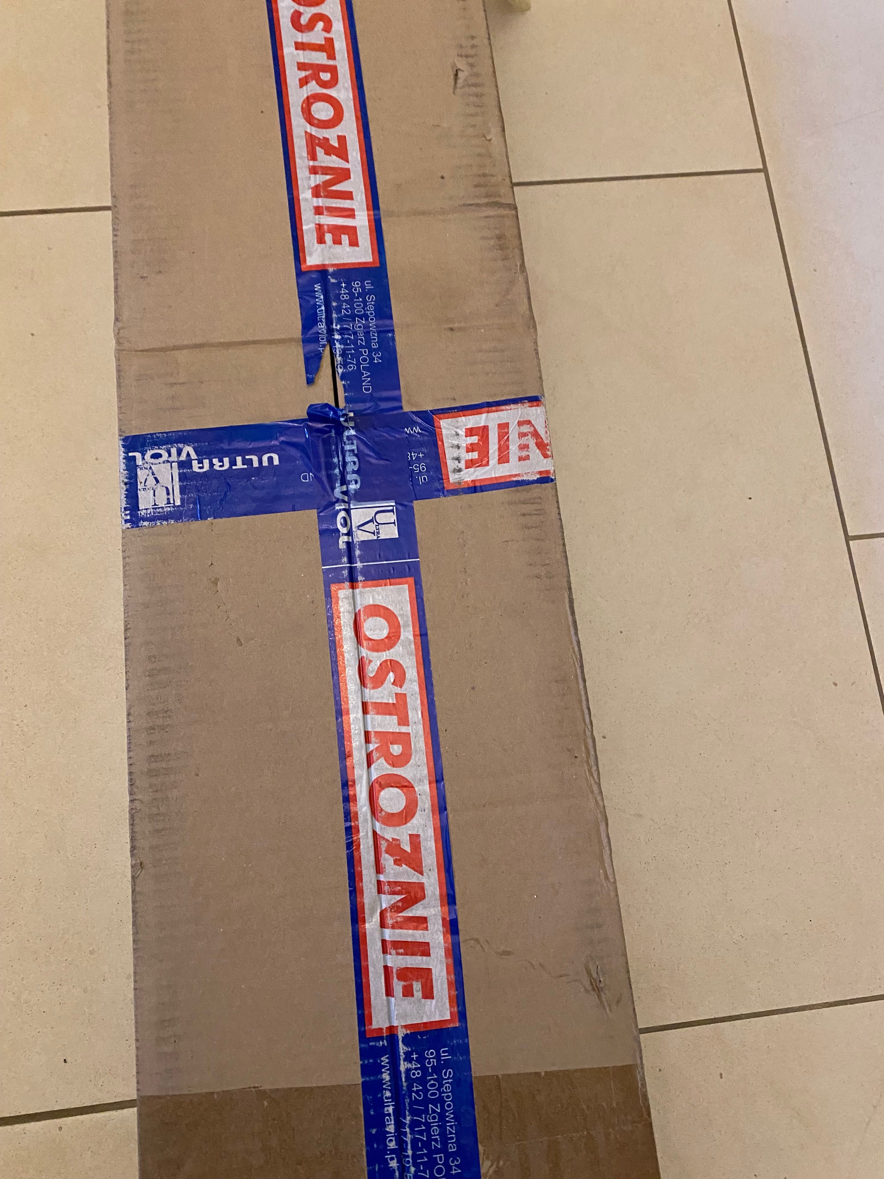 Nowa lampa bakteriobójcza NBV 2x30 W SL 66W