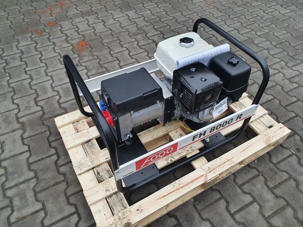 Agregat Prądotwórczy FOGO FH8000R AVR 6.2 kW III Fazy