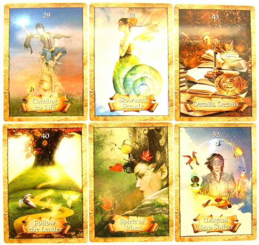 The Enchanted Map Oracle Cards von Baron-Reid