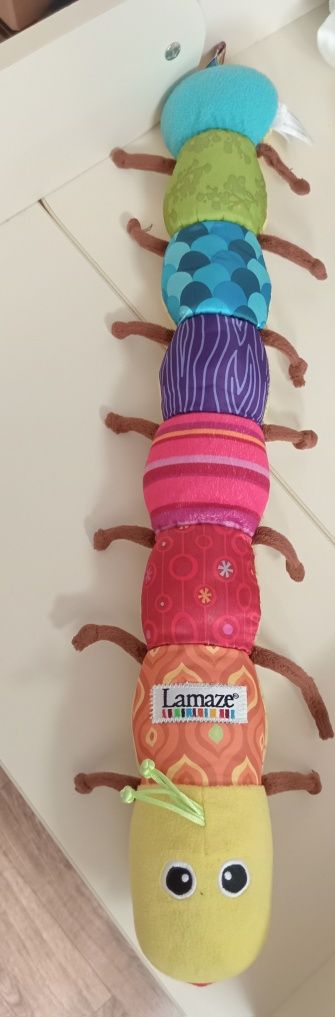 Іграшка гусениця ростомір Lamaze та куля підвіска у подарунок