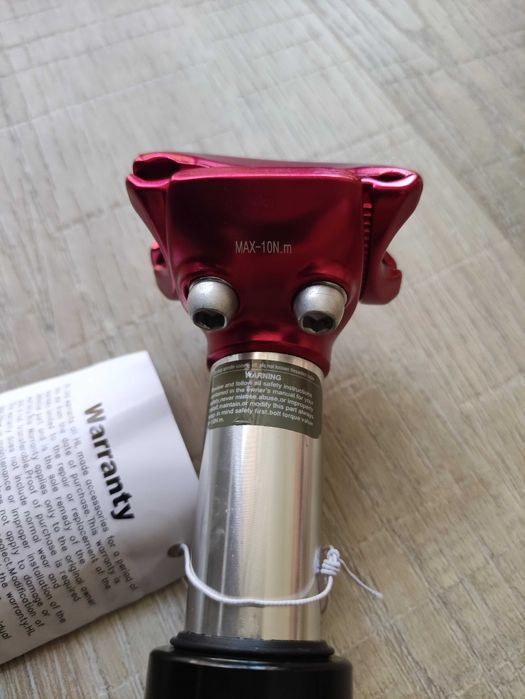 Amortecedor para selim / assento de bicicleta novo