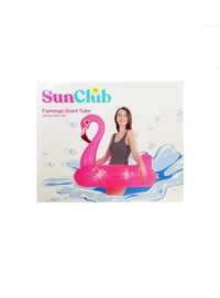 SunClub  koło flaming do pływania dmuchaniec