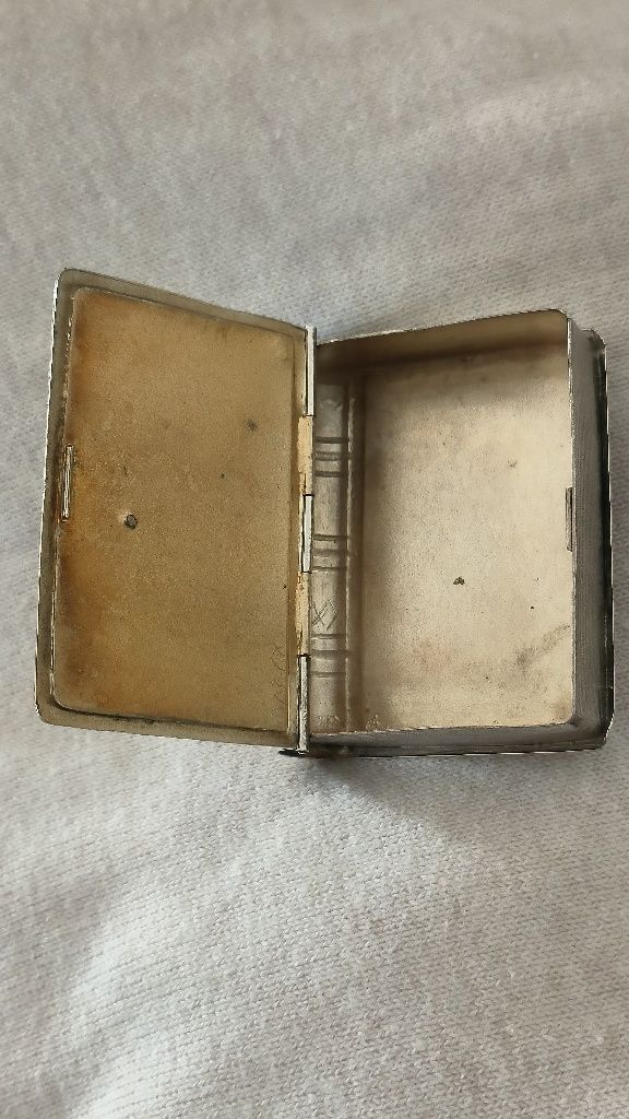 Caixa Livro antigo em prata