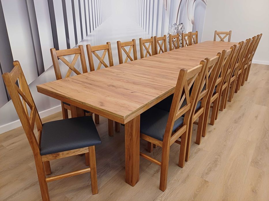 Krzesla drewniane do restauracji baru świetlicy wiejskiej sale nowe