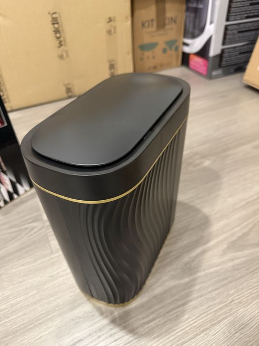 Kit banheiro inteligente lixeira e dispencer