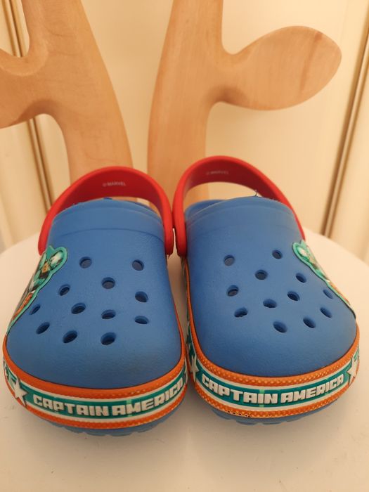 Кроксы crocs Crocband Captain America 6 с 7