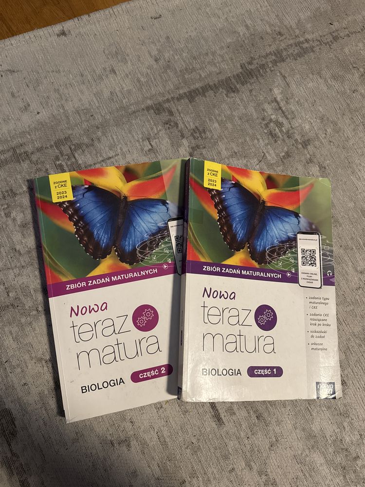 Nowa teraz matura biologia części 1,2