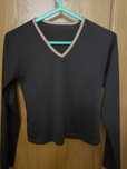 Blusa castanho escuro