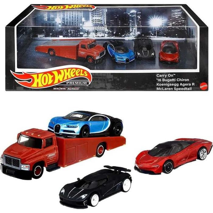HotWheels Premium - Track Day Premium Set - Vários - 1/64 - novos