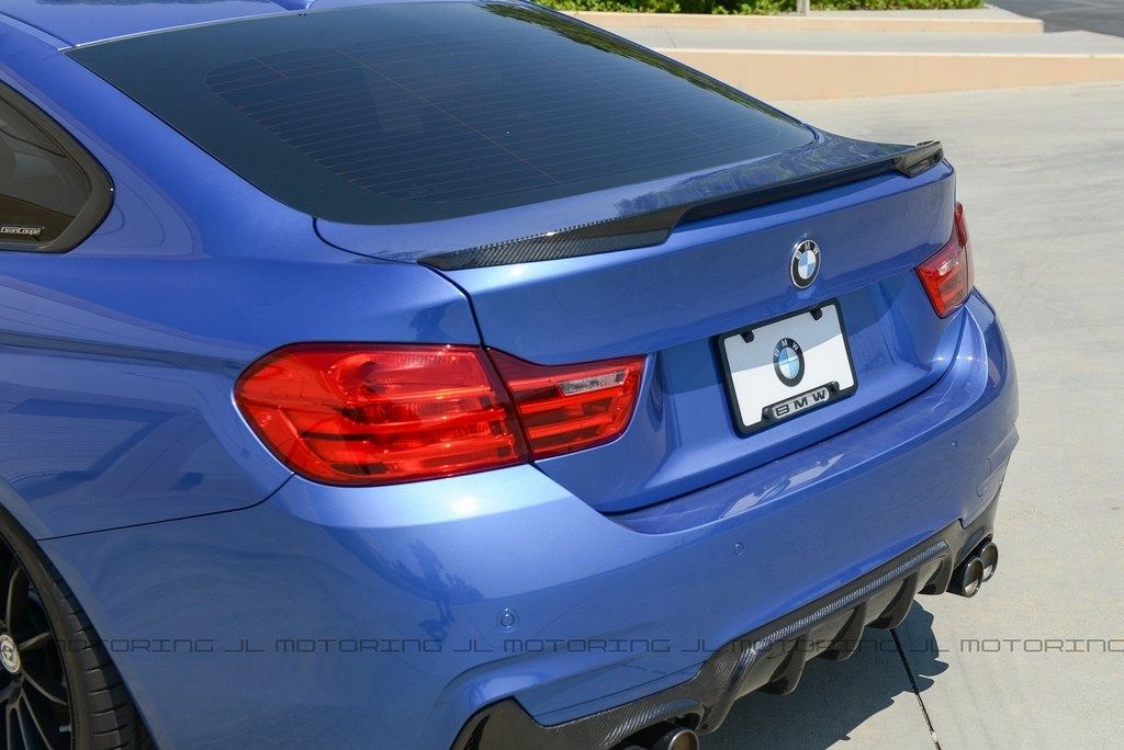 LIP SPOILER AILERON Pala Aba LÂMINA BMW SÉRIE 4 F36 M PERFORMANCE