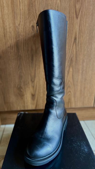 Чоботи шкіряні , ALAMO , жіночі , зима , вживані.