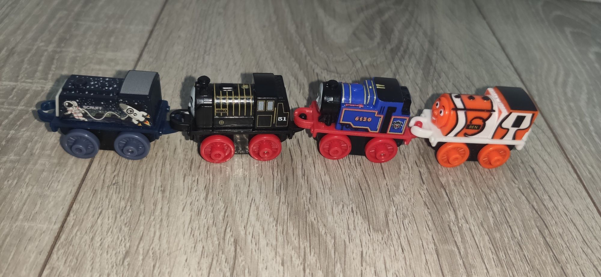 Thomas & Friends Minis - Hiro, Scurff, Belle, Ben