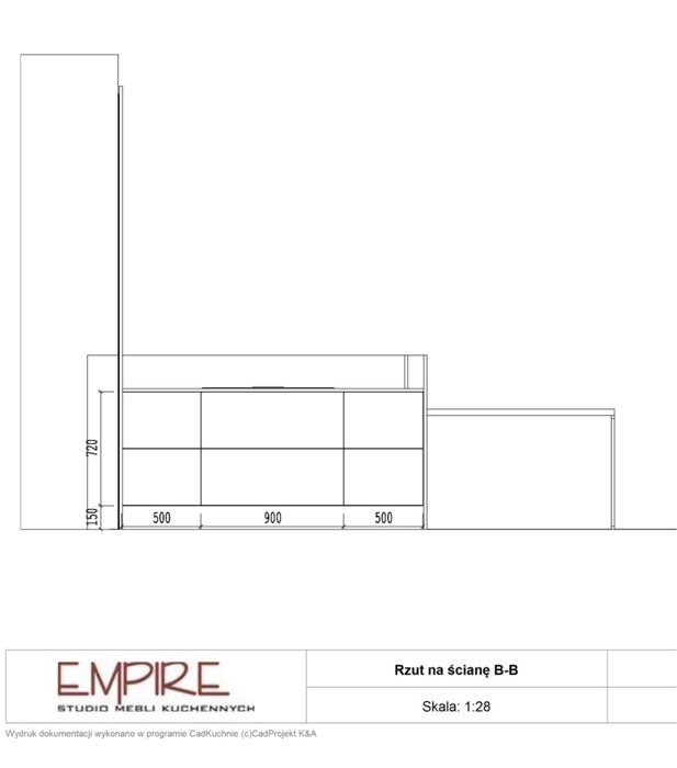 Meble kuchenne z ekspozycji polskiego producenta Atlas Kuchnie