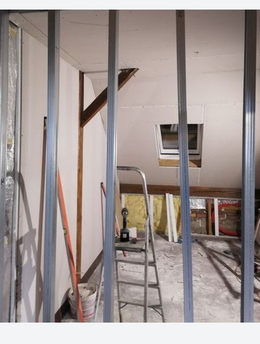 Malowanie, gipsowanie