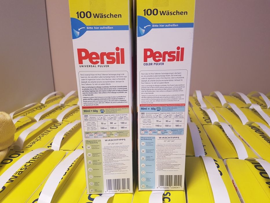 Proszek żele żel plyn persil lenor