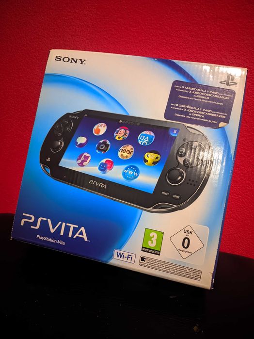 Caixa original psvita modelo Wifi