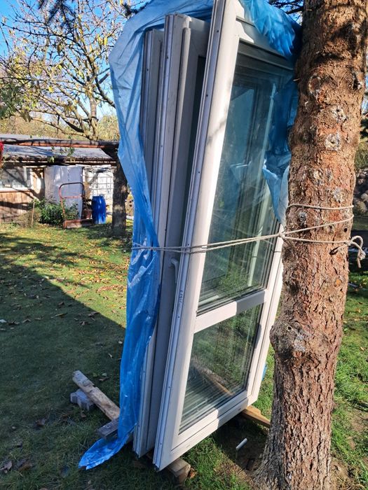 6 drzwi tarasowych/okien 86x215 po demontażu