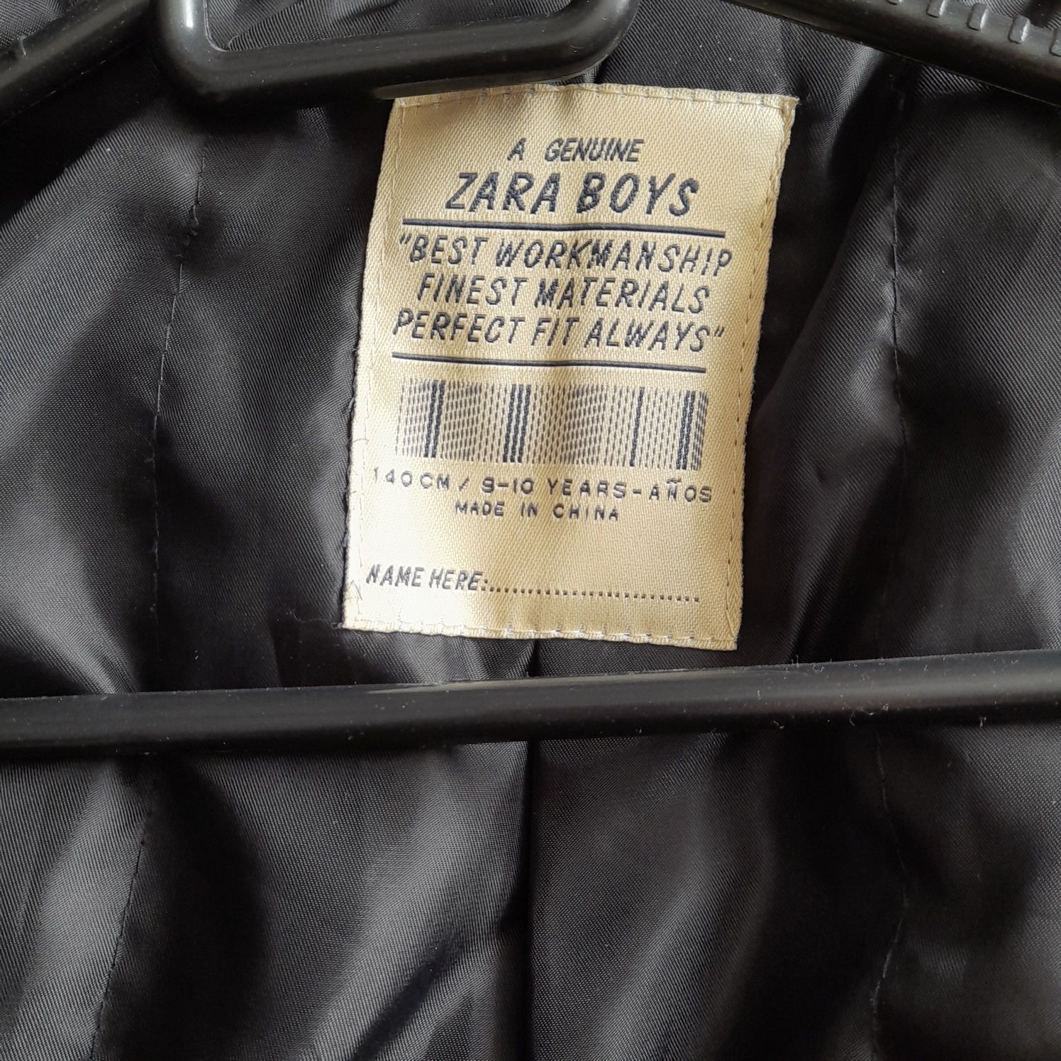 Пальто Zara на хлопчика 9 - 10 років