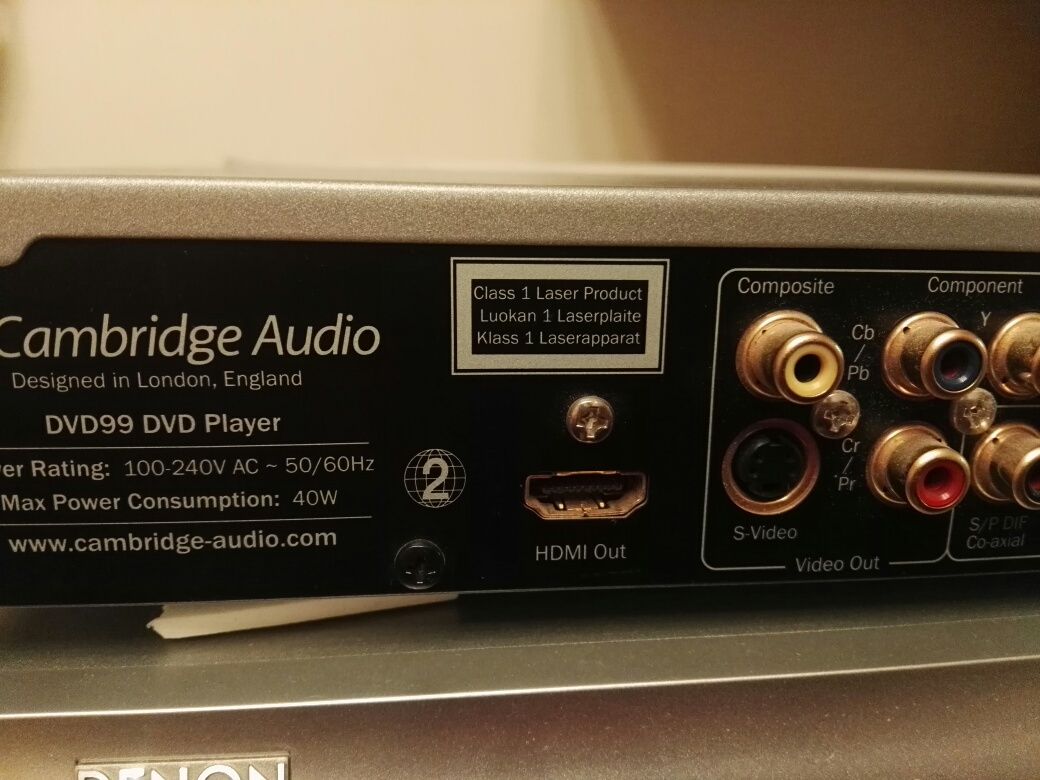 Cambridge Audio DVD99 odtwarzacz wieloformatowy DVD SACD USB