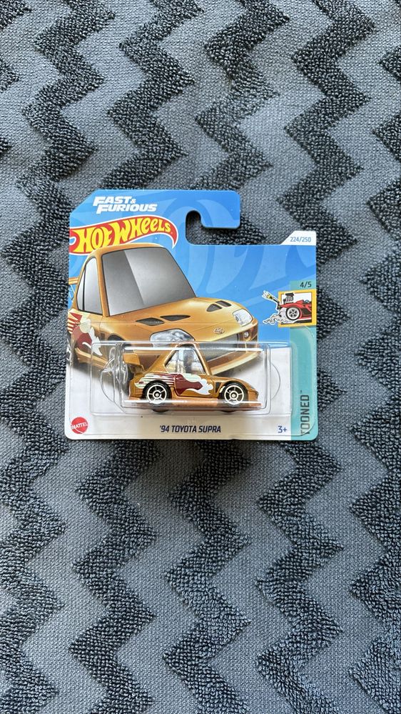 Hot Wheels 94 Toyota Supra Tooned J-Imports JDM Japan Fast & Furious