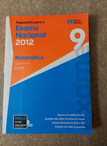 Livro de apoio escolar 9º ano - matemática