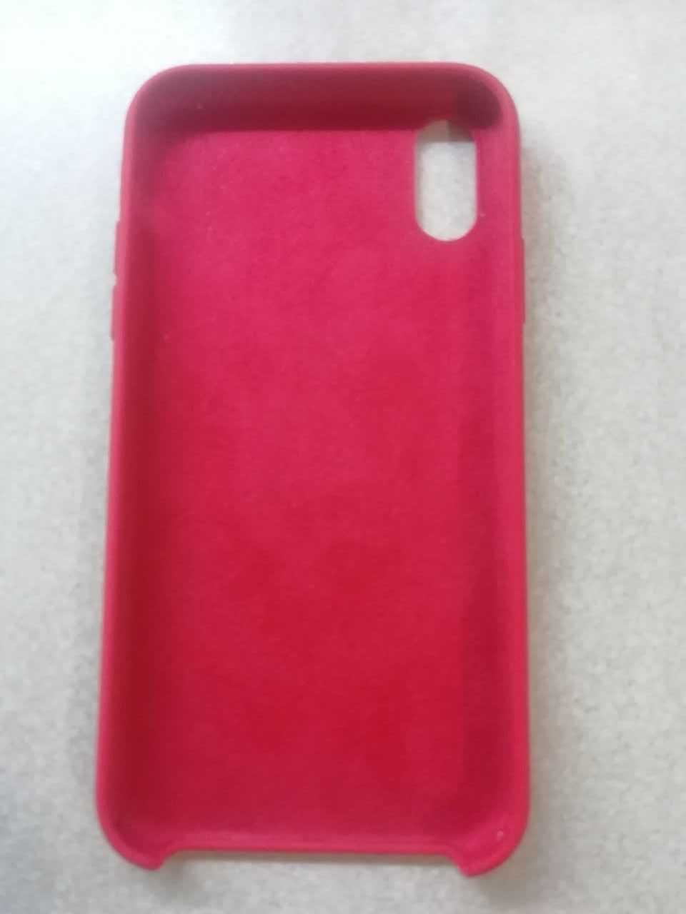 Чехол CasePro Silicone Case Red для iPhone XR
(Чохол силиконовый)