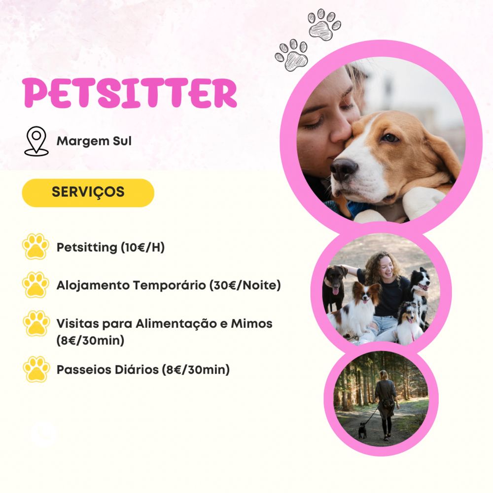 Pet Sitting Almada