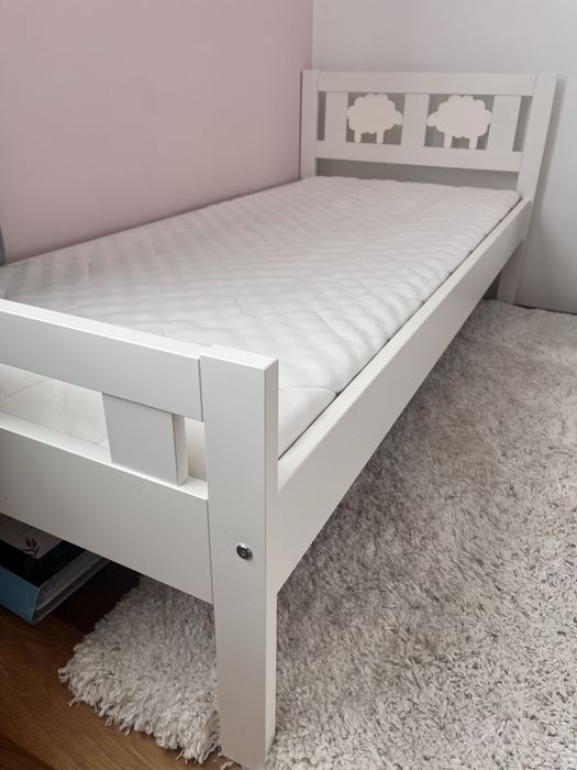 Łóżeczka dziecięce IKEA Krittrer x 2 z materacami