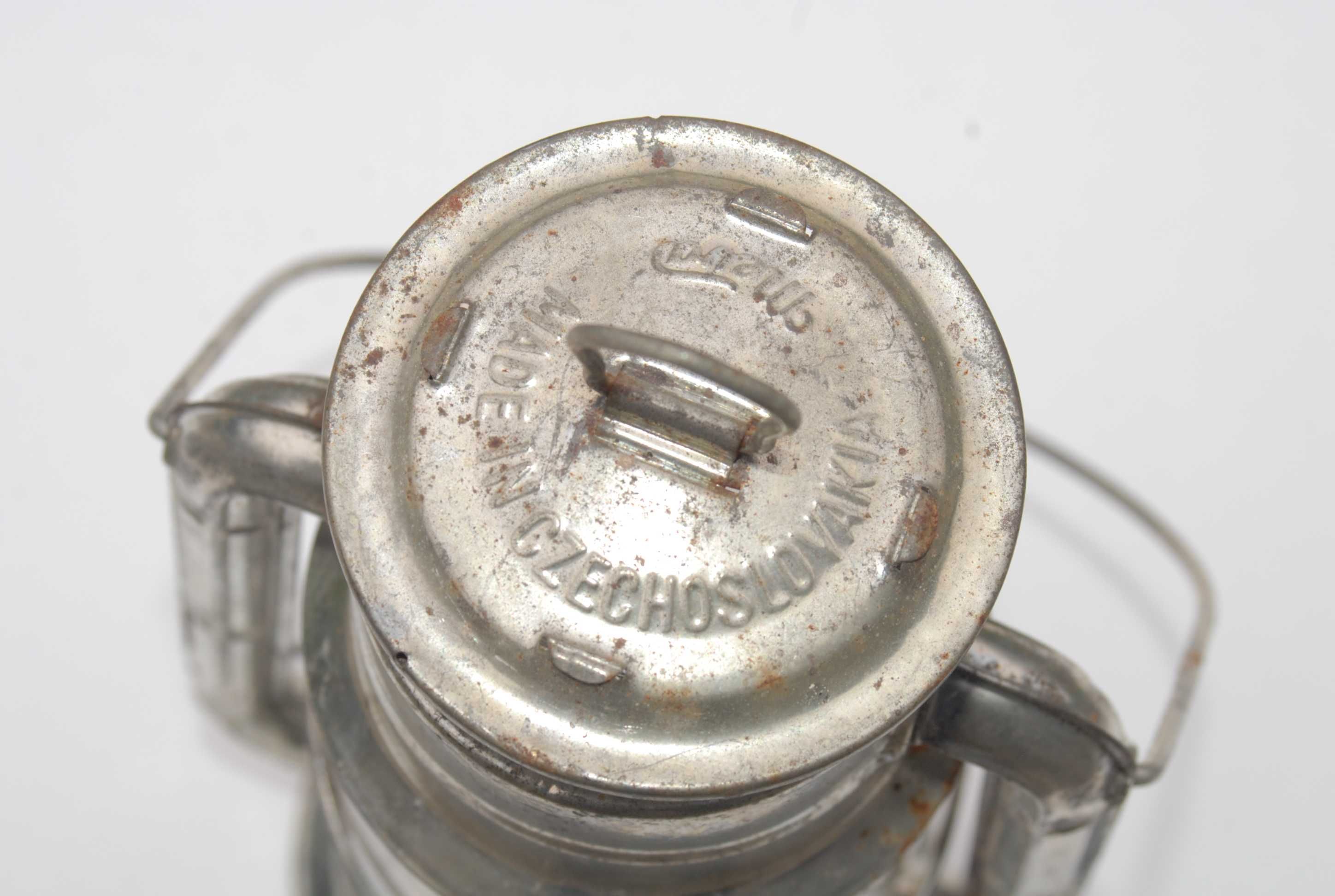 Stara duża lampa naftowa meva 865 Czechosłowacja 50/60 lata unikat