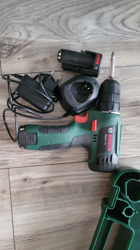 WIERTARKO-WKRĘTARKA BOSCH easydrill 1200 12V 1,5AH  2 X akku