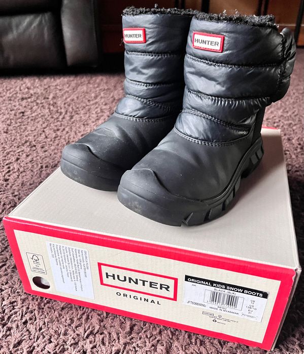 Hunter śniegowce botki wodoodporne 31 bdb