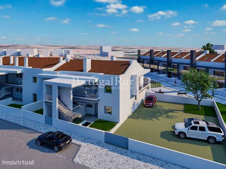 Moradias novas na Praia de Almograve, Vila Nova de Mil Fontes