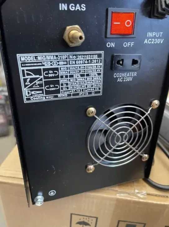 Сварочный полуавтомат 3в1 Sirius MIG/MMA-310(газ/без газ/электрод/5кг)