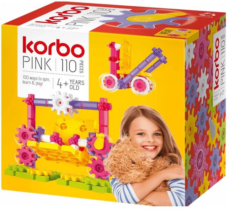 Pink klocki 110 el pudełko,192x269 mm