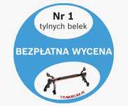 Tylna belka Citroen Xsara Picasso - 3 lata gwarancji