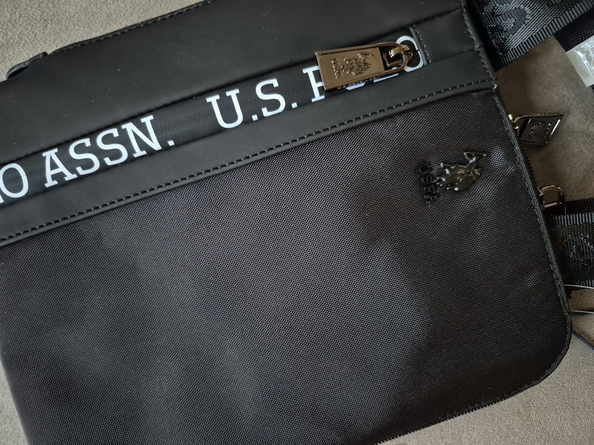 Saszetka Męska Us Polo ASSN Czarna