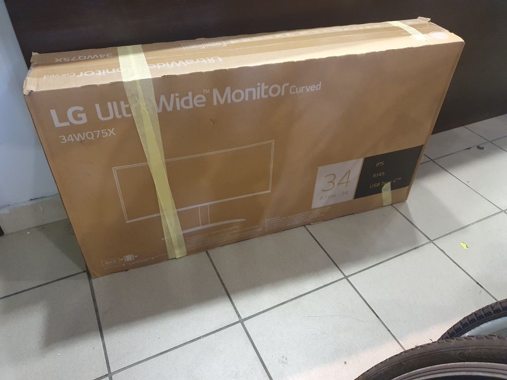 Monitor LED LG 34WQ75X-B 34 " 3440 x 1440 px IPS / PLS