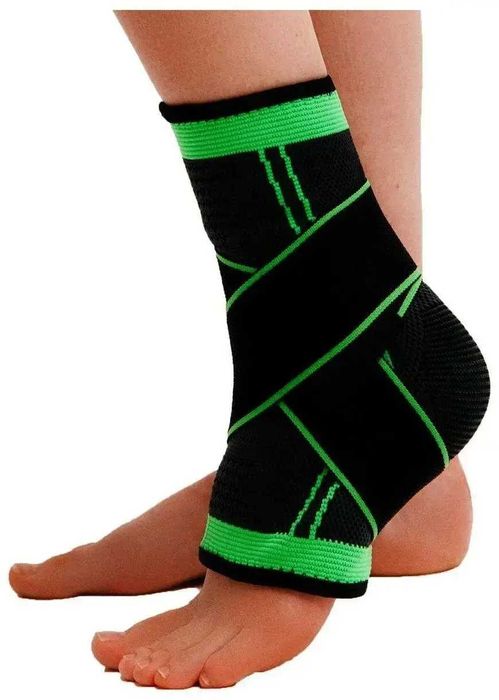 Бандаж фиксатор для голеностопа, стопы  эластичный компрессионный