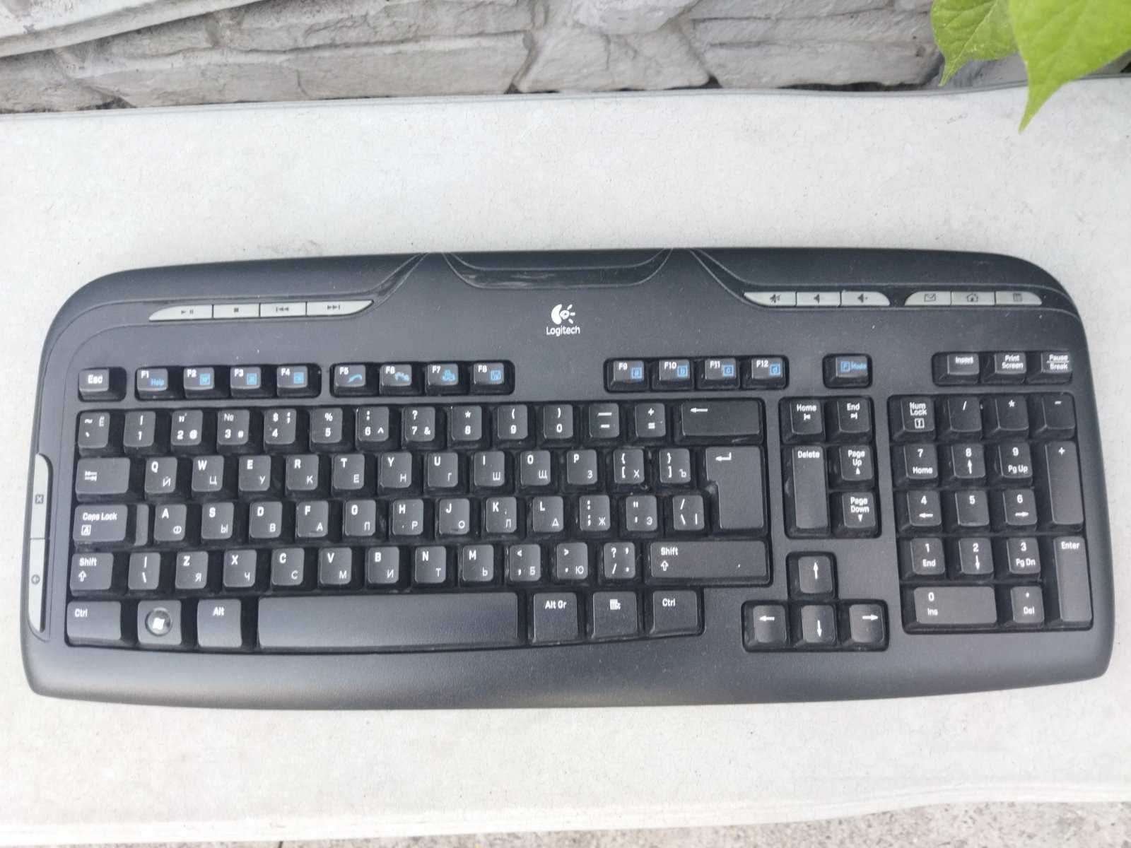 Беспроводная клавиатура Logitech EX110 на запчасти