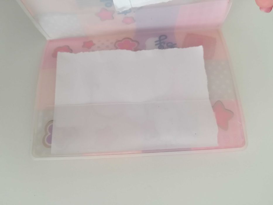 Carteira de documentos da hello kitty - novo