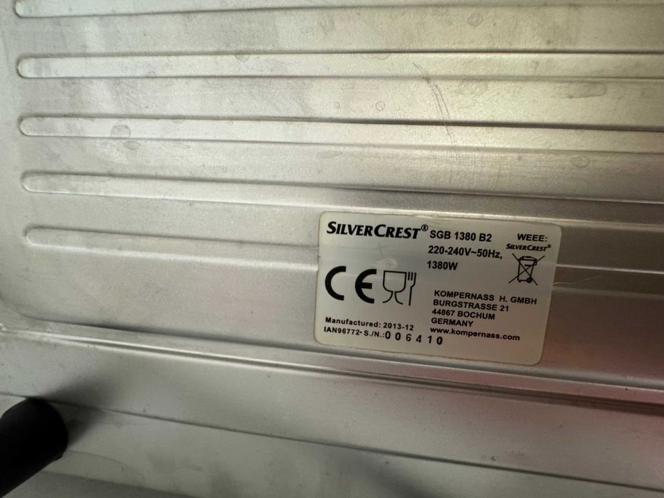 SilverCrest - mini forno elétrico e grelhador