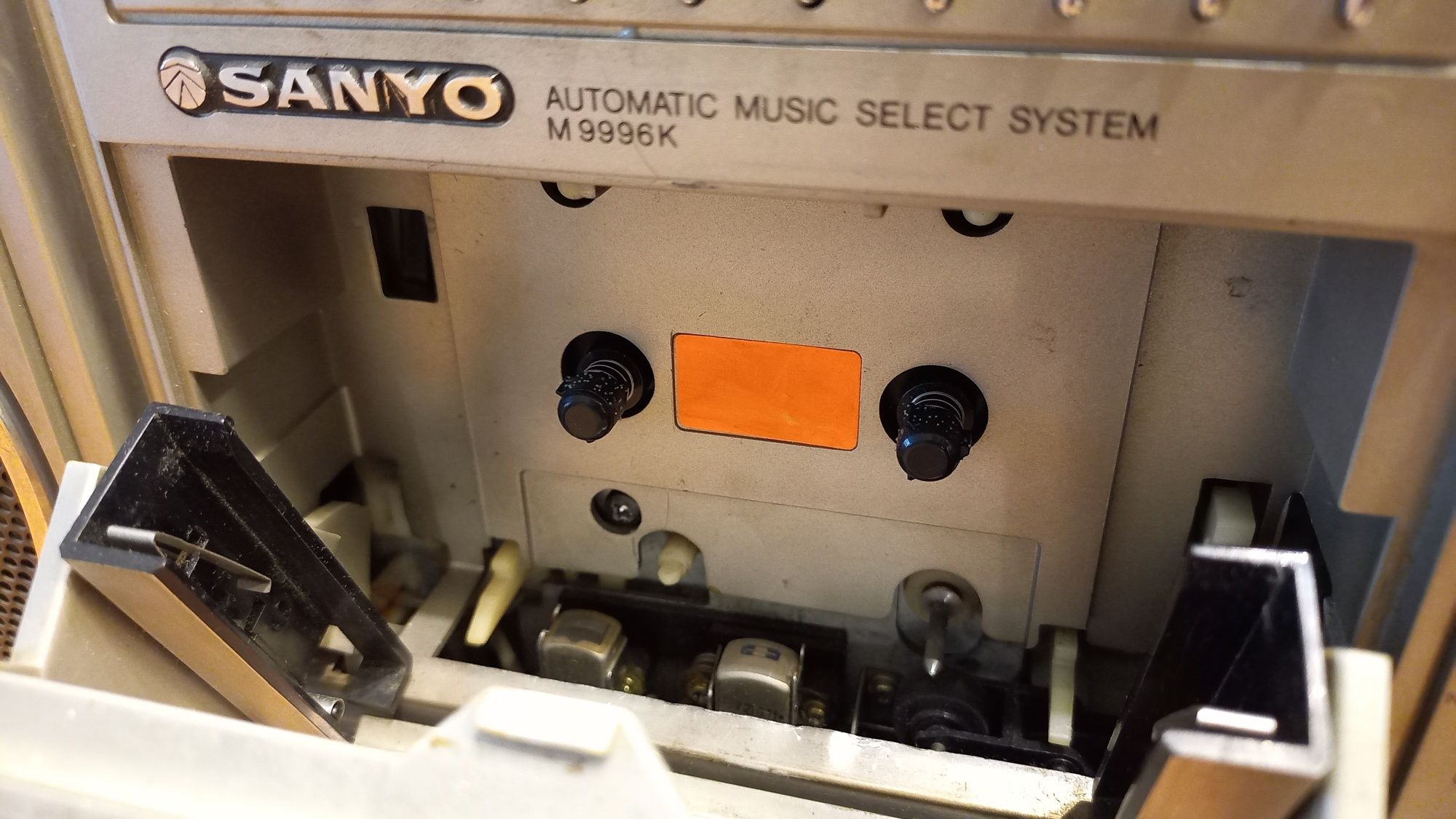 HiT Boombox Sanyo M9996 K Radiomagnetofon Japoński  AMS FM Tape In Aux